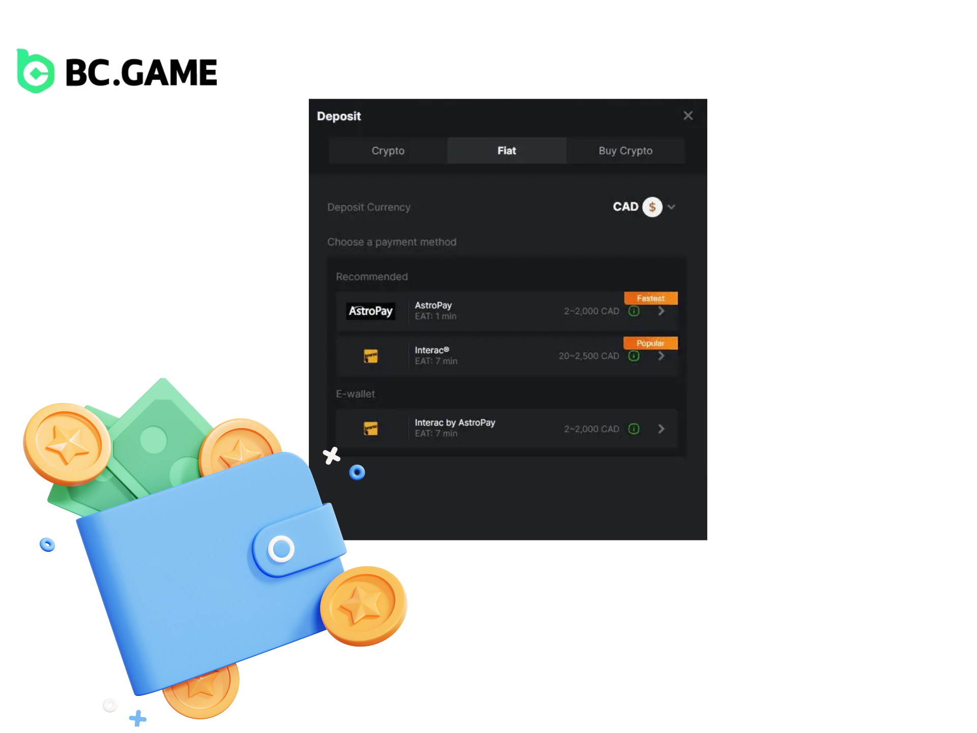 Setting Up a Wallet & Making First Deposit